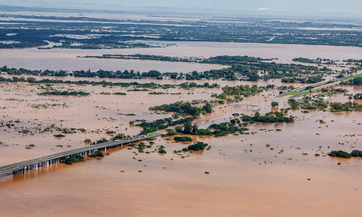 Rio Grande do Sul inundado